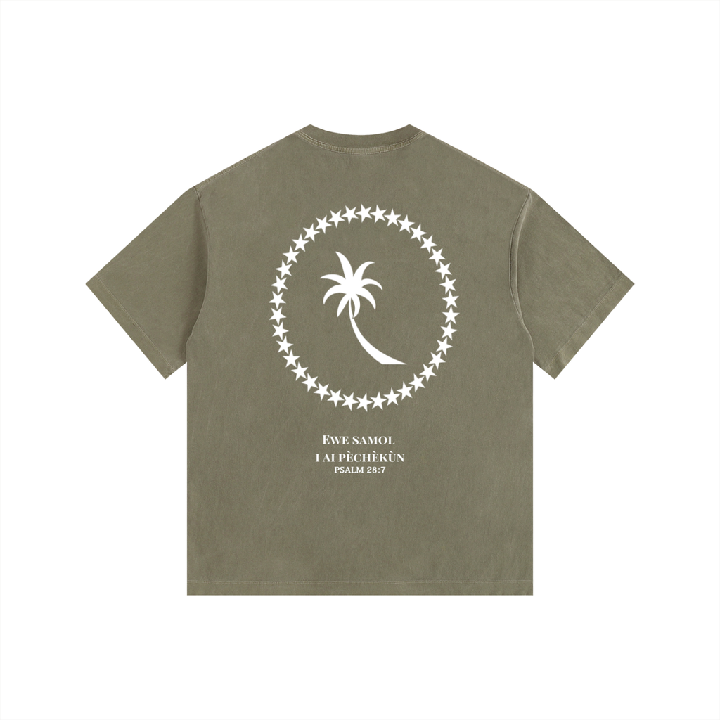 Vintage Wash Chuuk Psalm 28:7