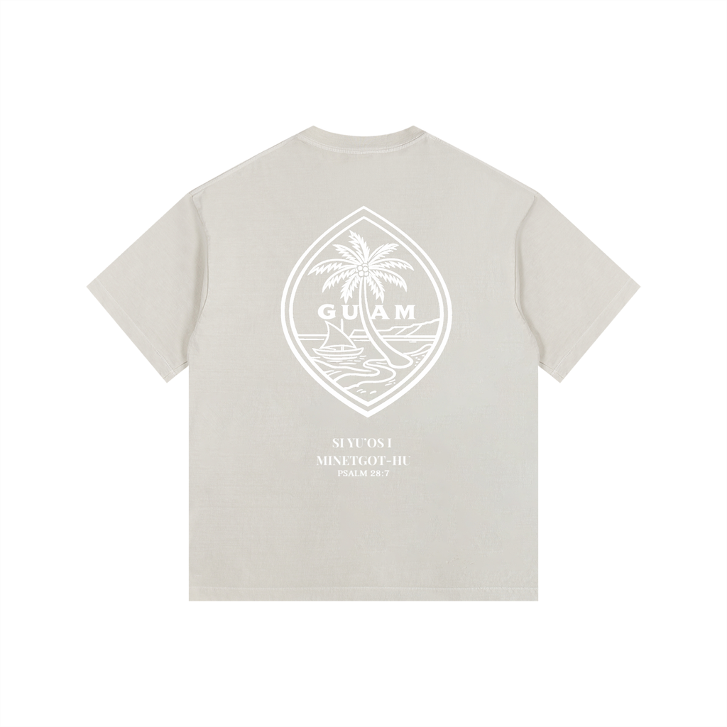 Vintage Wash Guam Psalm 28:7