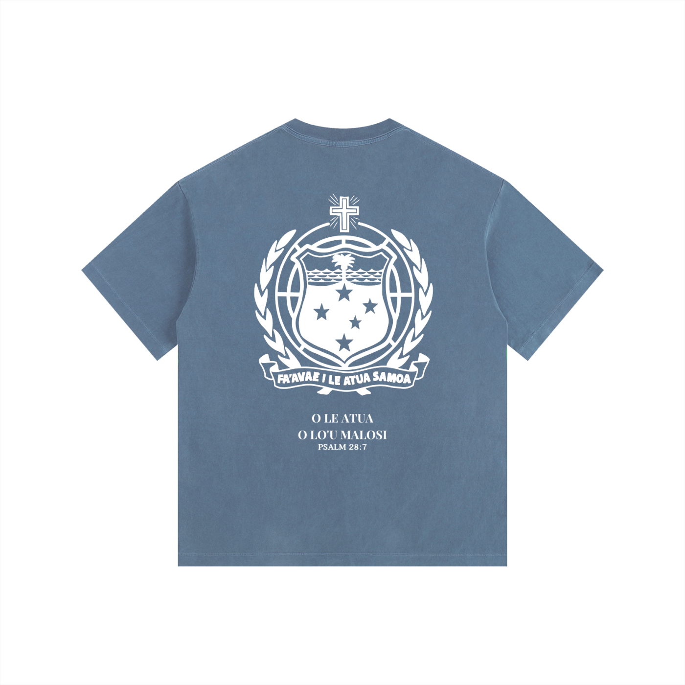 Vintage Wash Samoa Psalm 28:7