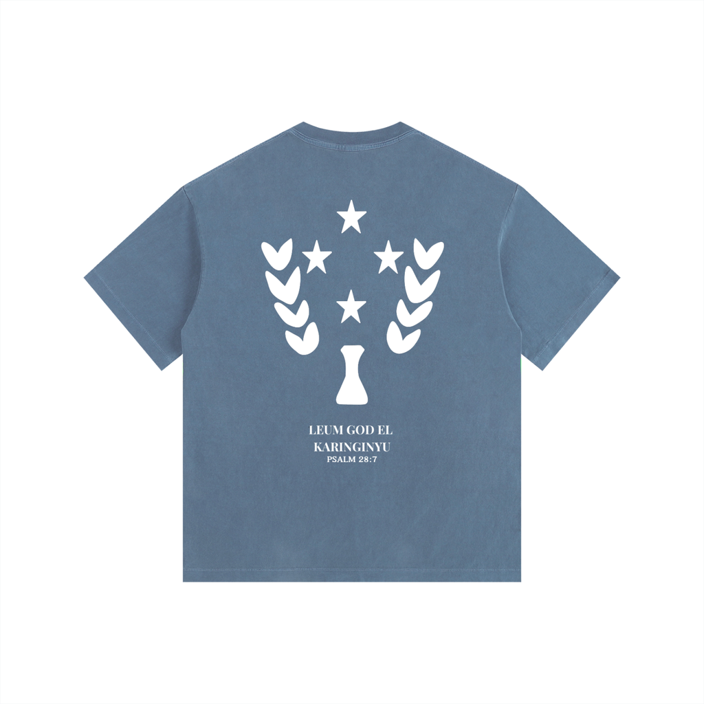 Vintage Wash Kosrae Psalm 28:7