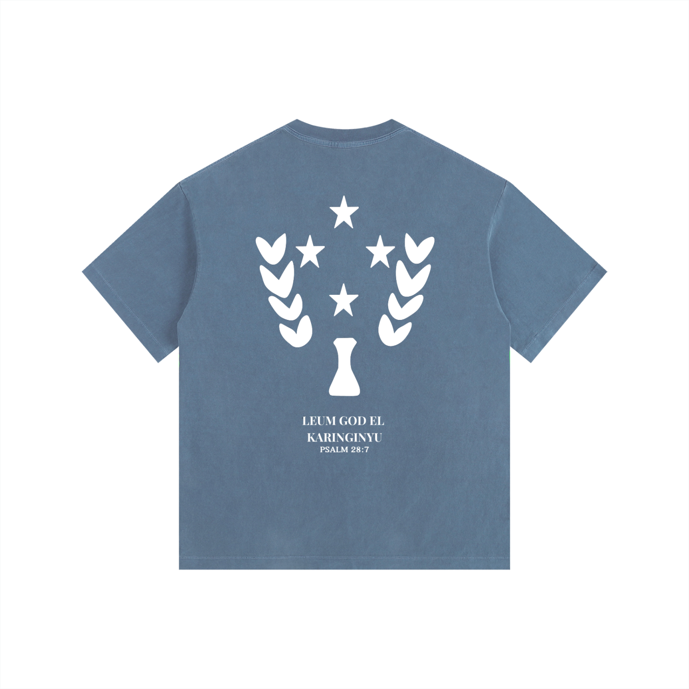 Vintage Wash Kosrae Psalm 28:7