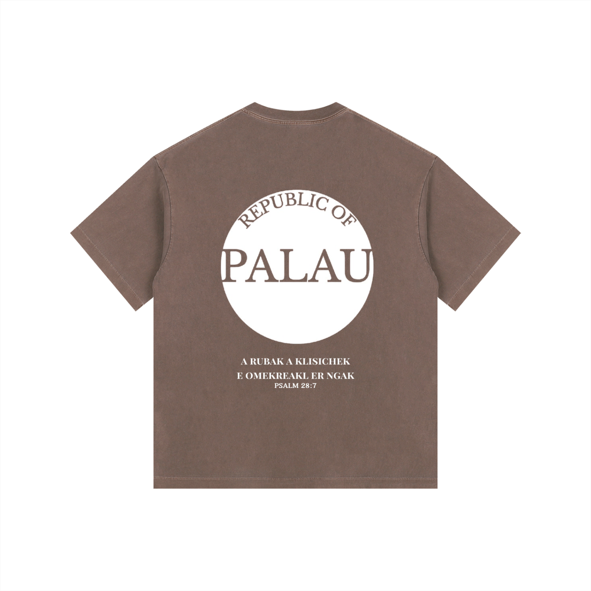 Vintage Wash Palau Psalm 28:7