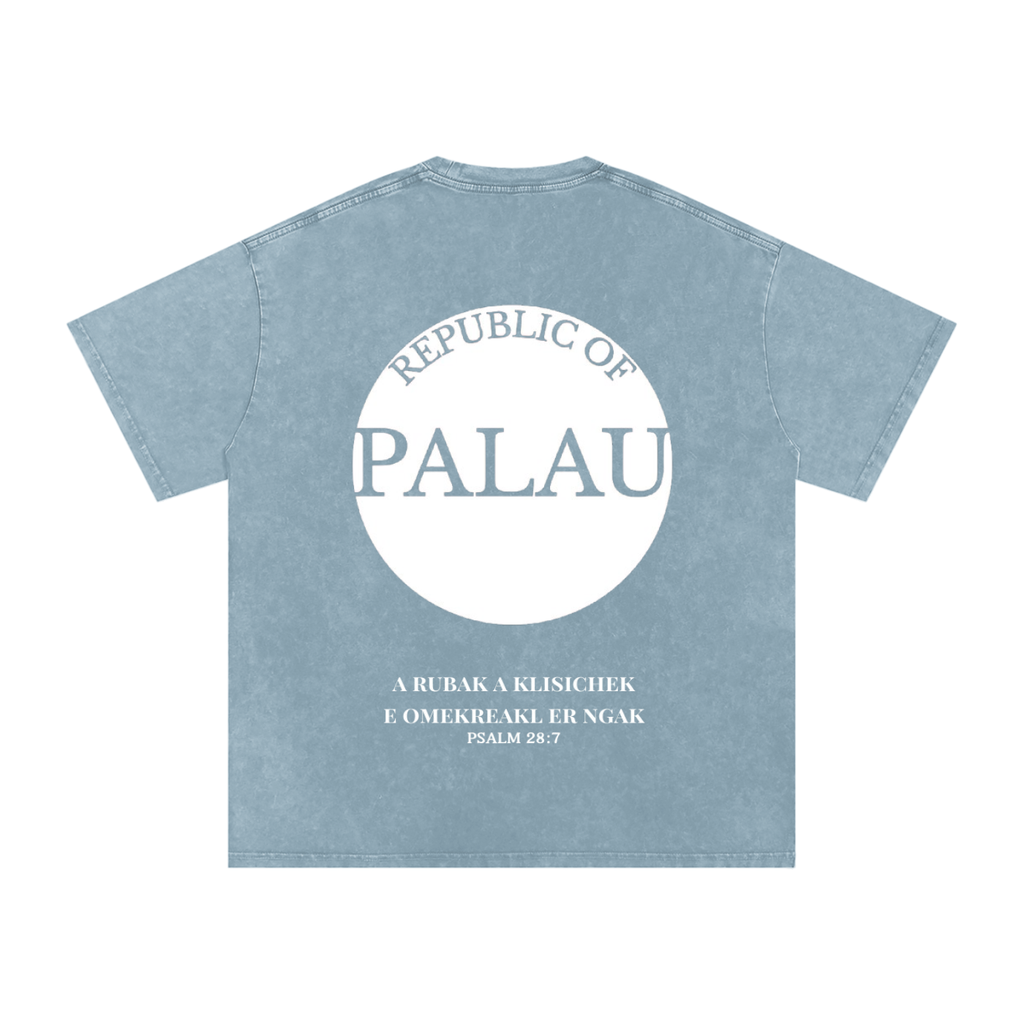 Snow Wash Palau Psalm 28:7