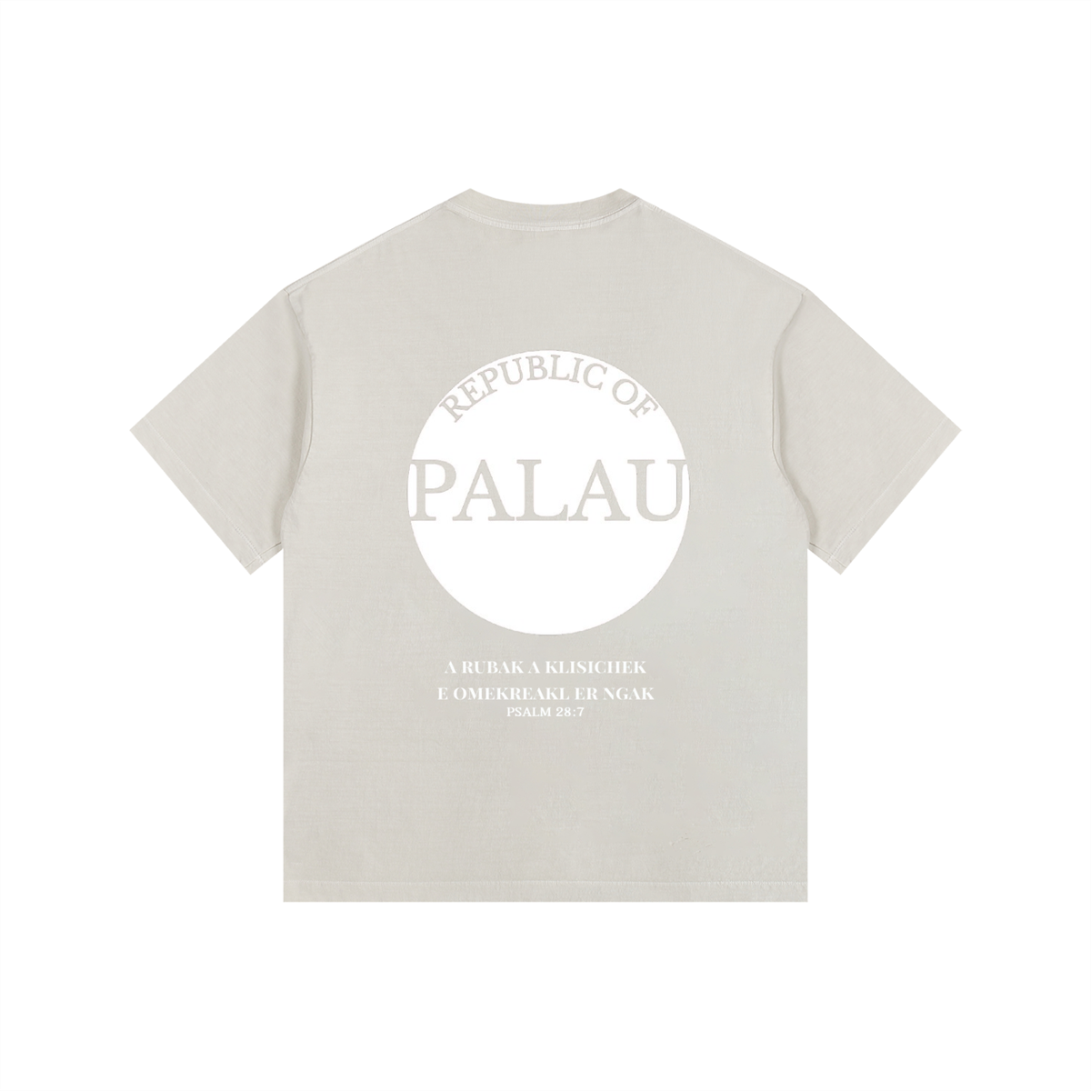 Vintage Wash Palau Psalm 28:7