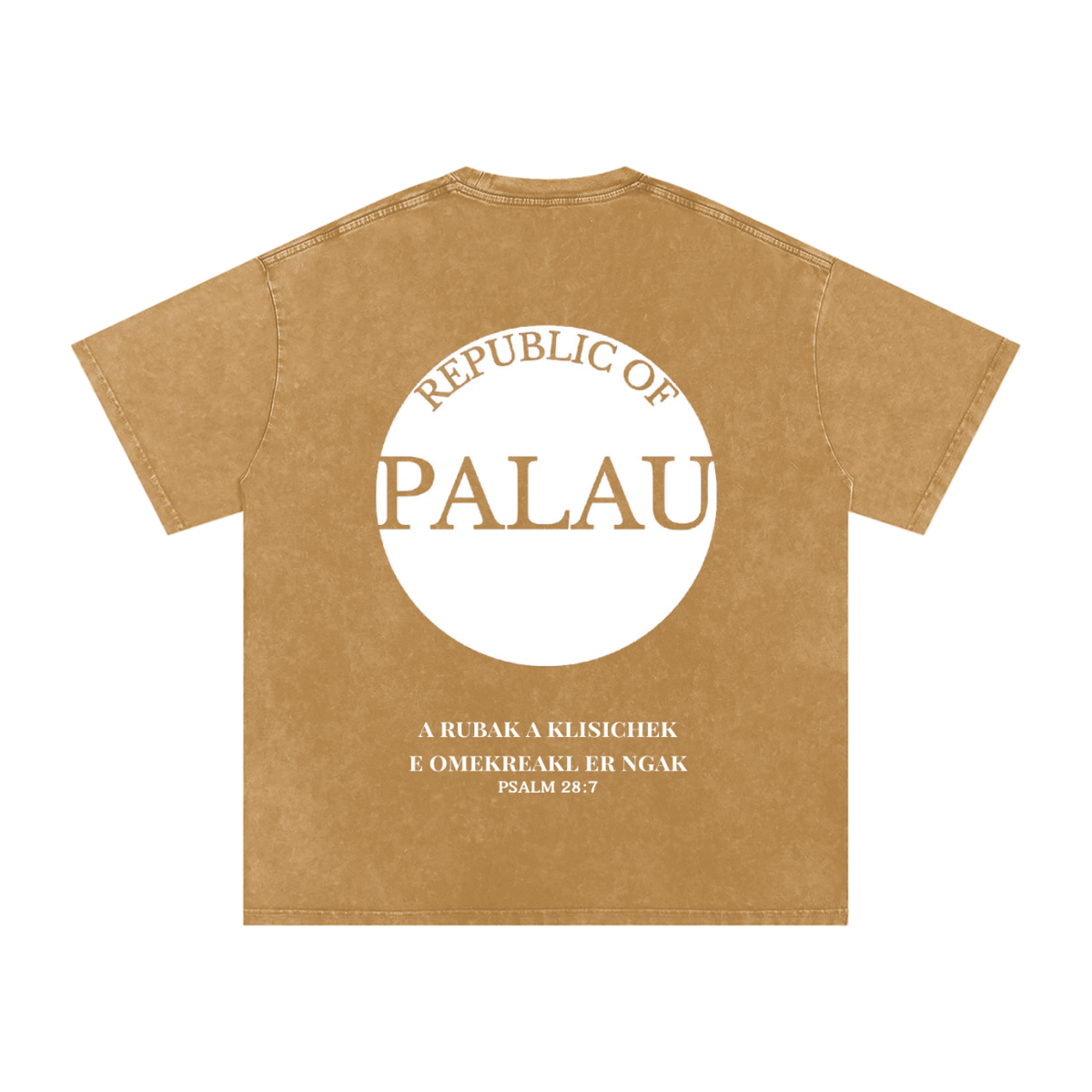Snow Wash Palau Psalm 28:7