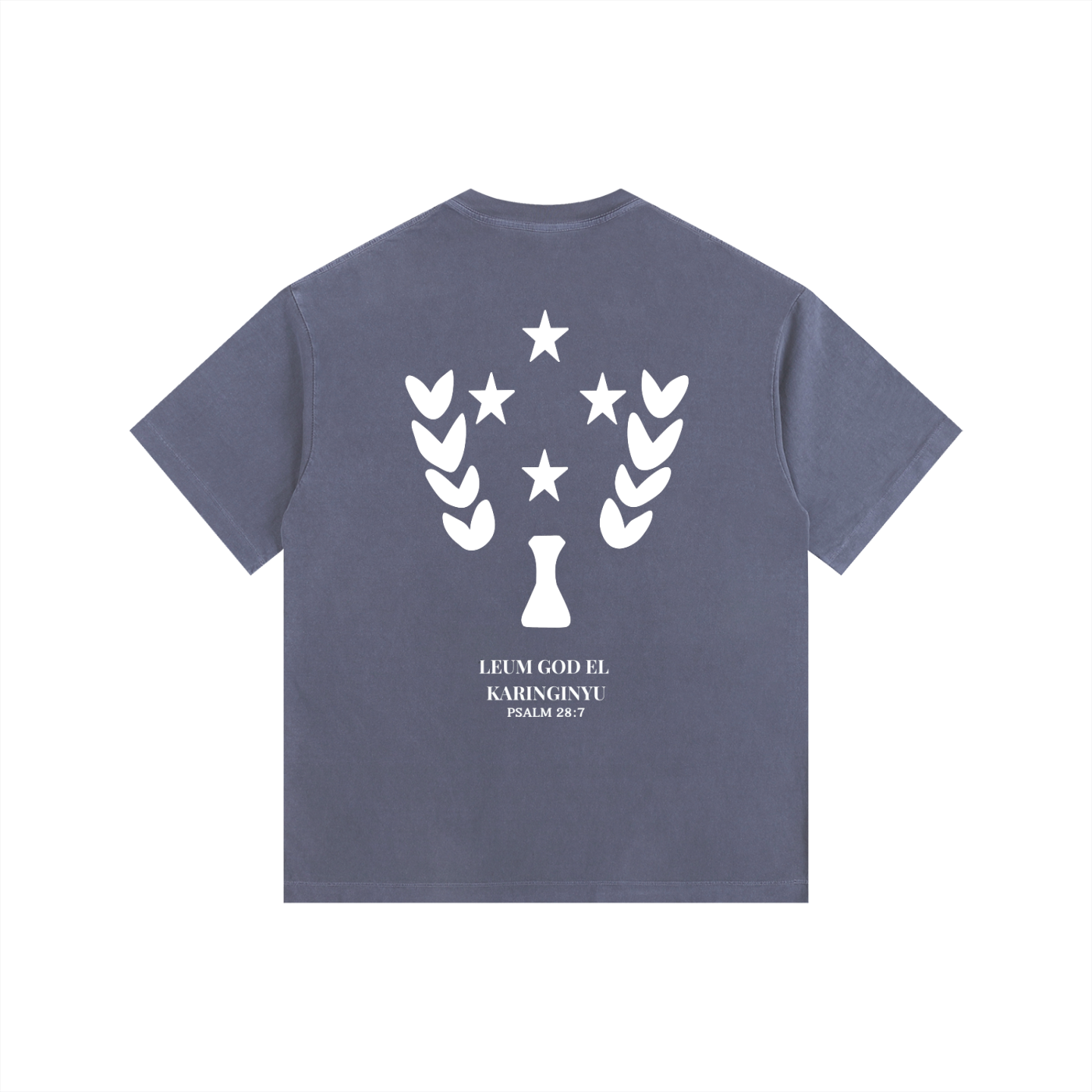Vintage Wash Kosrae Psalm 28:7