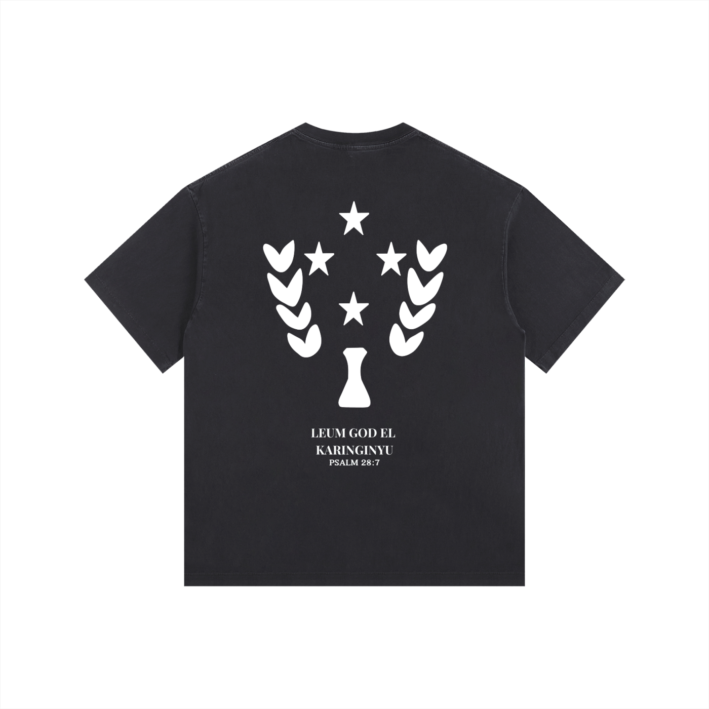 Vintage Wash Kosrae Psalm 28:7