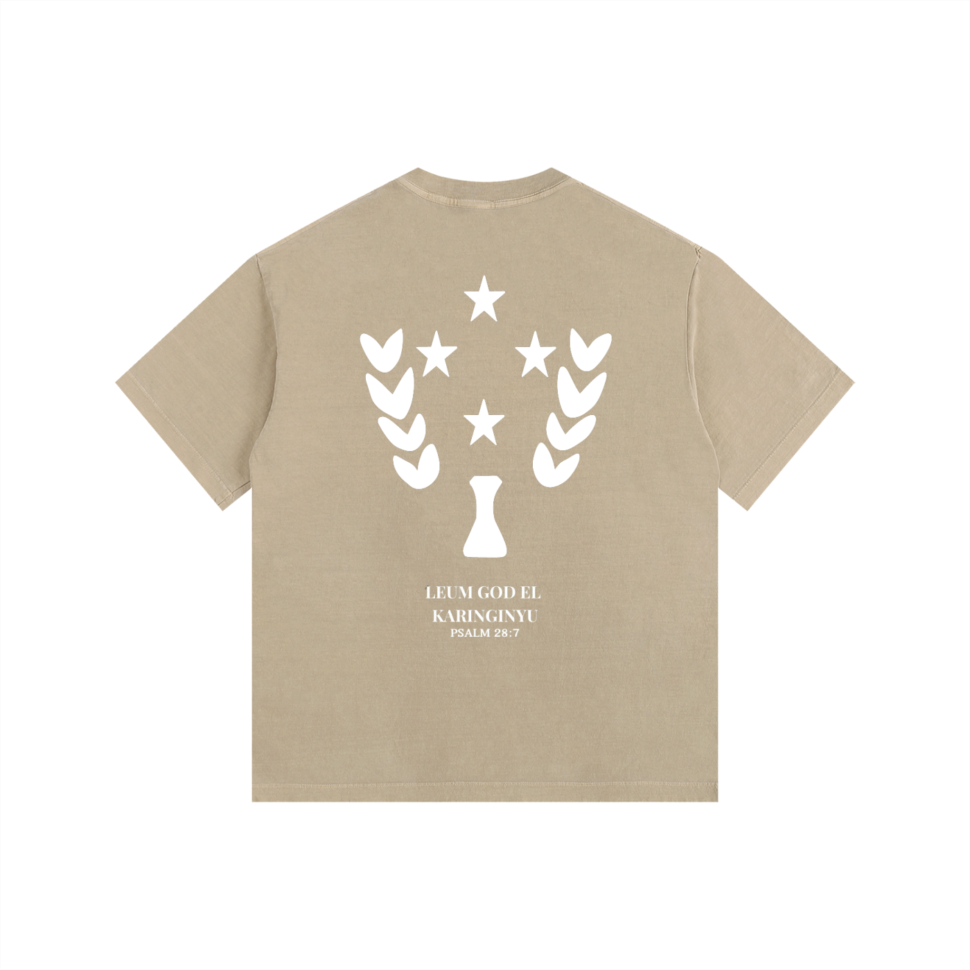 Vintage Wash Kosrae Psalm 28:7
