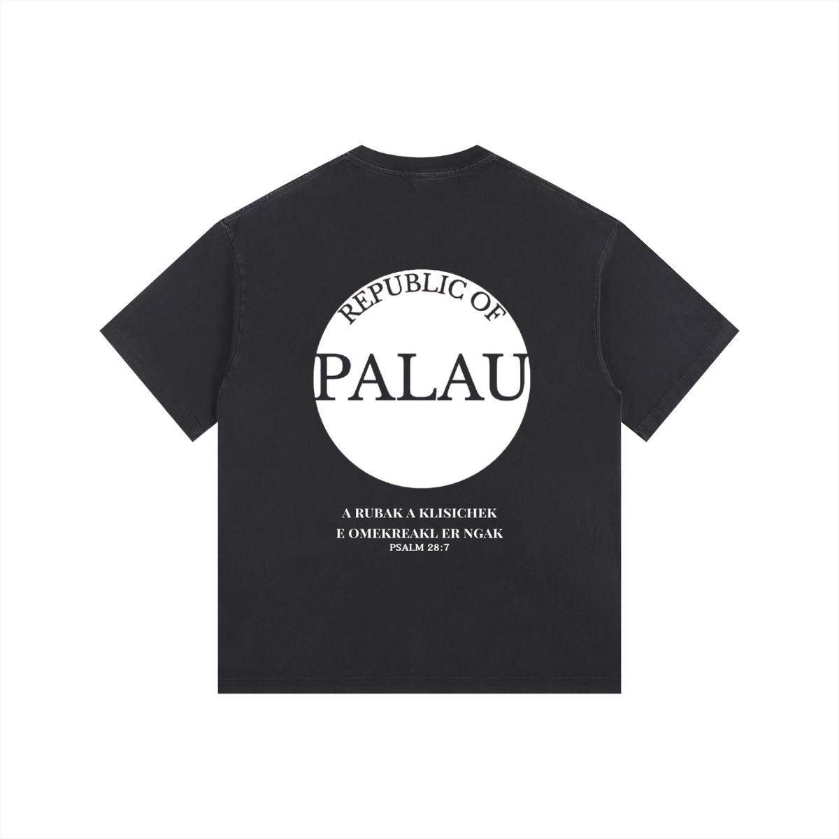 Vintage Wash Palau Psalm 28:7