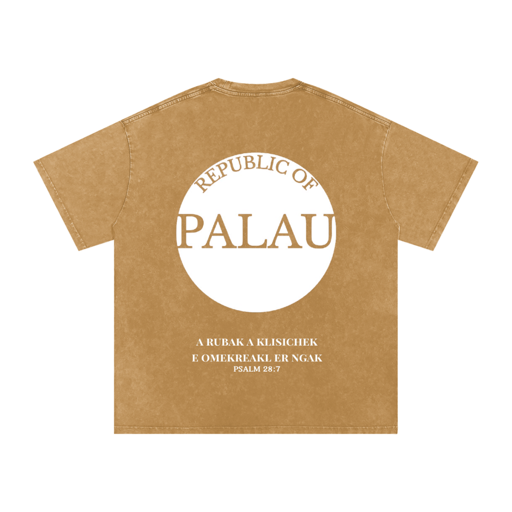 Snow Wash Palau Psalm 28:7