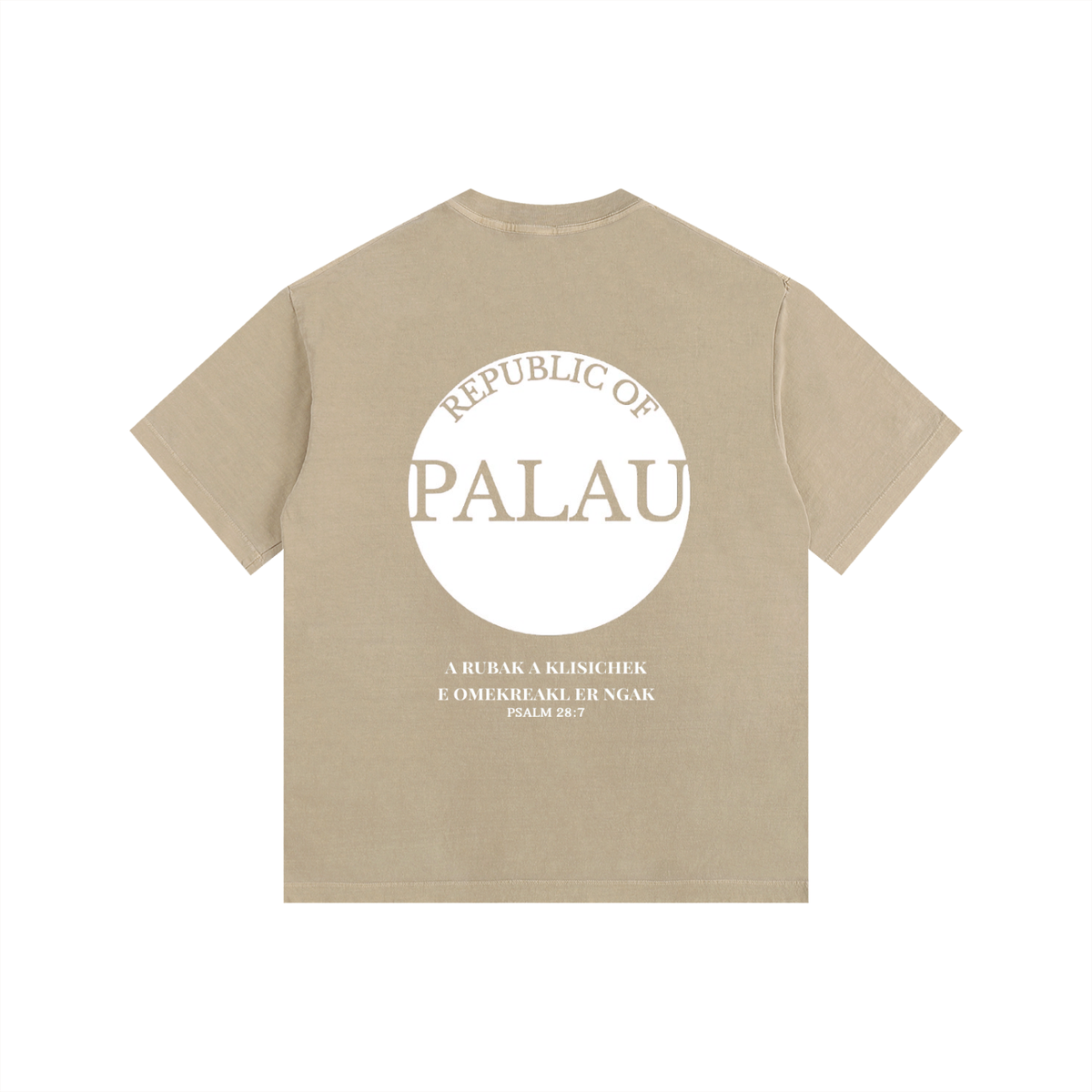 Vintage Wash Palau Psalm 28:7